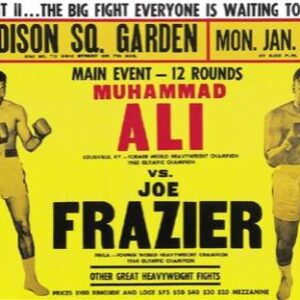 Ali vs. Frazier II Poster