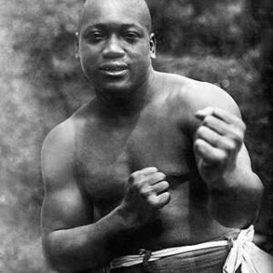 Boxer Jack Johnson