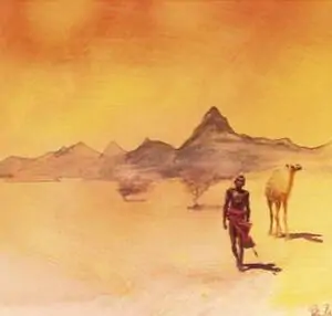 Warrior And Camel