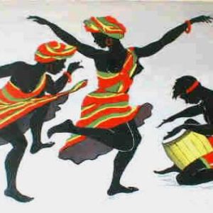 Ebony Dancers I