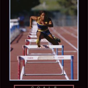 Goals - Runner Jumping Hurdles