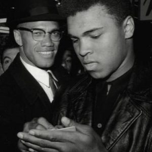 Muhammad Ali and Malcolm X