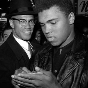 Muhammad Ali and Malcolm X